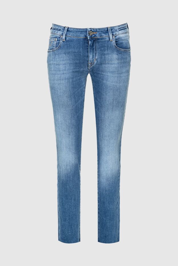 Jacob Cohen woman blue cotton jeans for women buy with prices and photos 158343 - photo 1