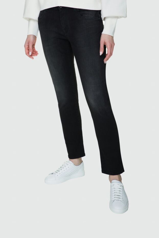 Jacob Cohen women's black fitted jeans 158347 - photo 3