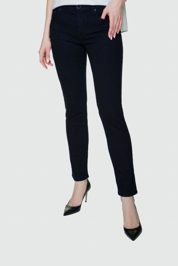 Jacob Cohen women's black mid-rise fitted jeans 158350 - photo 3