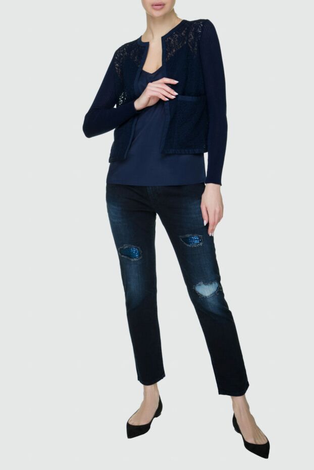 Jacob Cohen woman blue jeans for women buy with prices and photos 158355 - photo 2