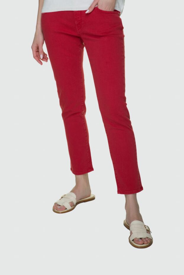 Jacob Cohen red jeans for women 158357 - photo 3
