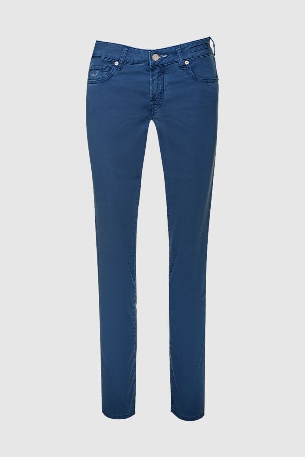 Jacob Cohen woman blue cotton jeans for women buy with prices and photos 158388 - photo 1