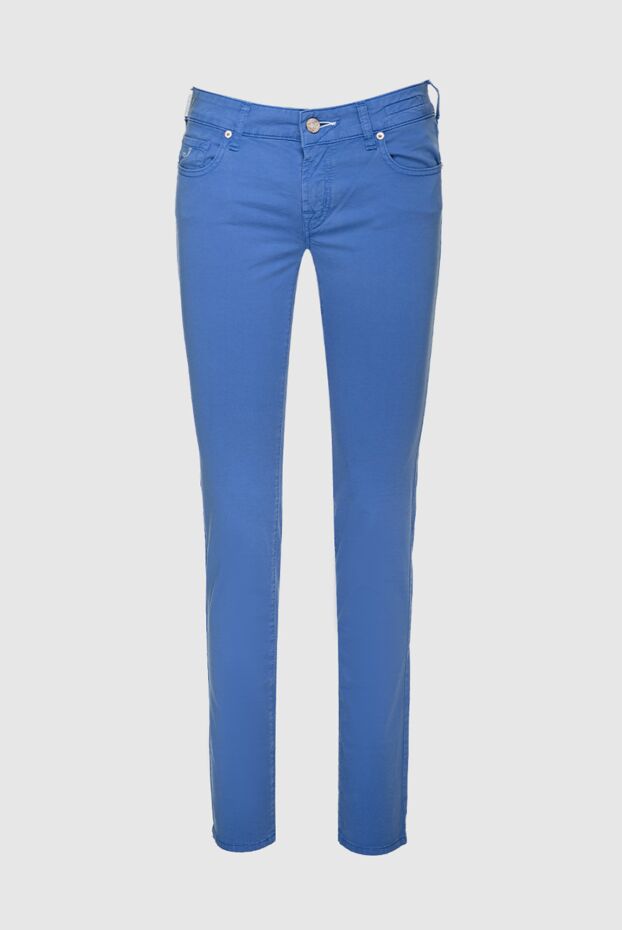 Jacob Cohen woman blue cotton jeans for women buy with prices and photos 158395 - photo 1