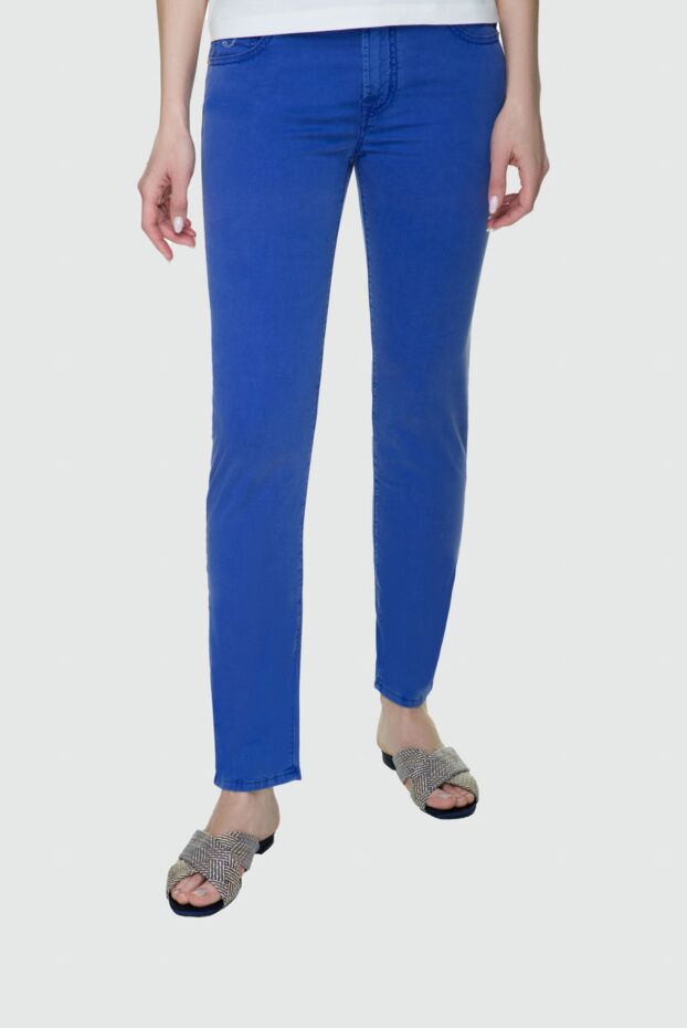 Jacob Cohen women's skinny jeans blue tailored fit 158396 - photo 3