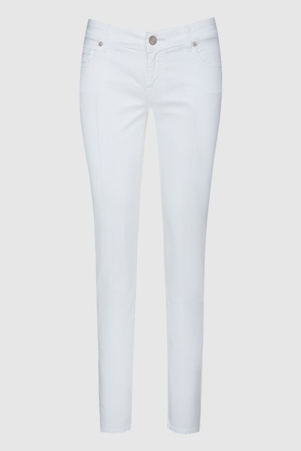 Jacob Cohen woman white cotton jeans for women buy with prices and photos 158397 - photo 1