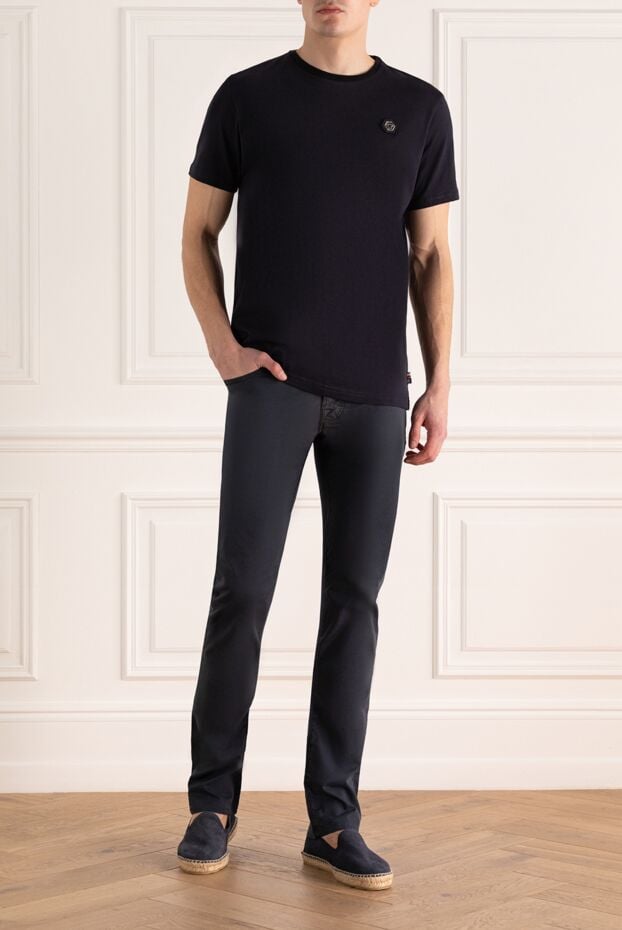 Jacob Cohen men's jeans in a rich graphite shade made from premium cotton (markdown) 197114 - photo 2
