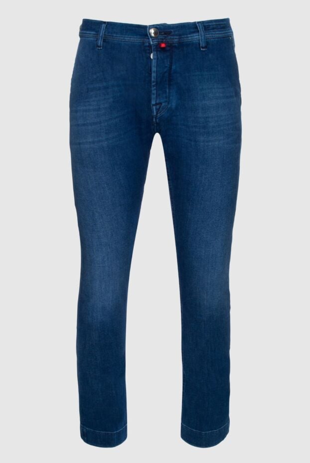 Jacob Cohen men's jeans with red patch and decorative stitching on pockets 158479 - photo 1