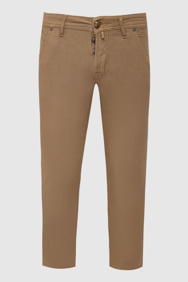 Jacob Cohen cotton jeans in warm beige tone with button placket (markdown) 197088 - photo 1