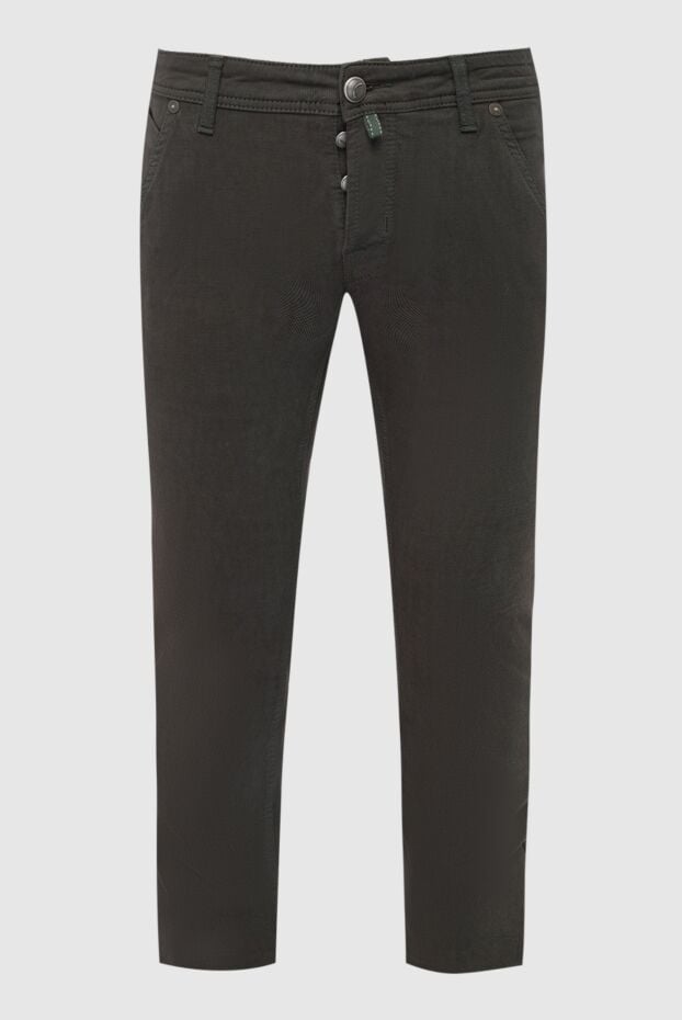 Jacob Cohen brown cotton and modal jeans for men 158488 - photo 1
