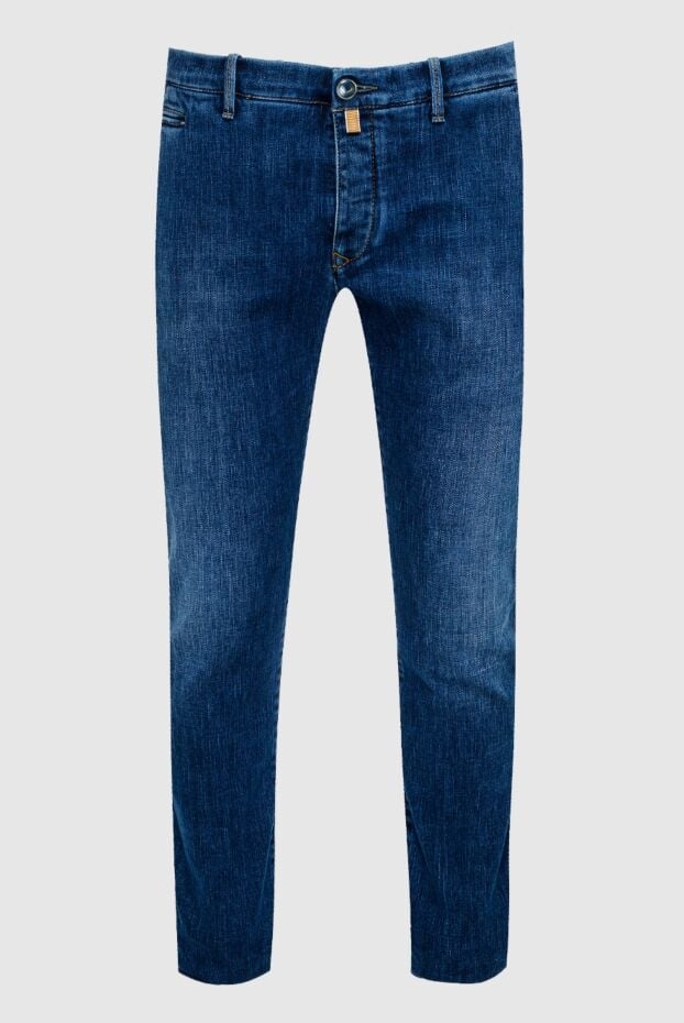 Jacob Cohen men's blue jeans with a comfortable fit and a straight cut 158503 - photo 1