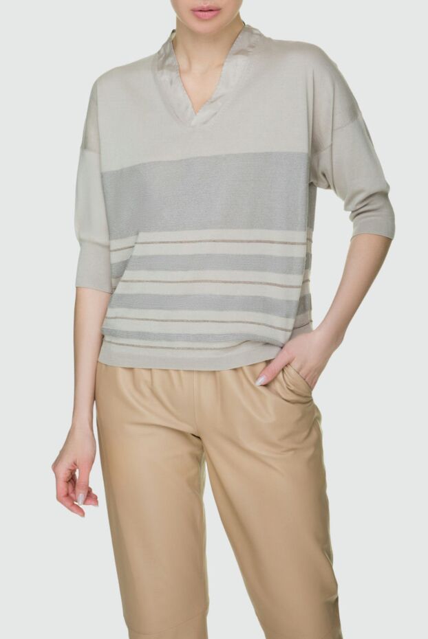 Tonet beige blouse for women 158530 - photo 3