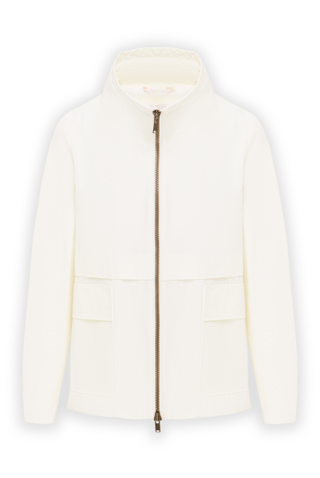 Tonet women's windbreaker made of polyester and cotton white 158535 - photo 1