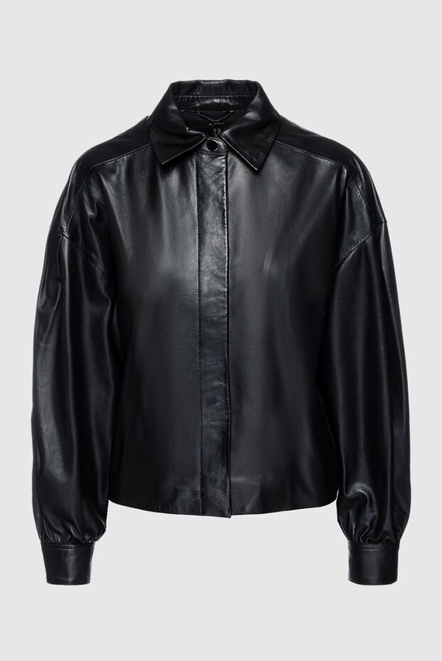 Fleur de Paris woman black leather jacket for women buy with prices and photos 158559 - photo 1