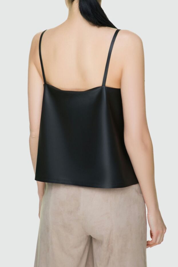 Fleur de Paris premium leather top in classic black 158570 - photo 3