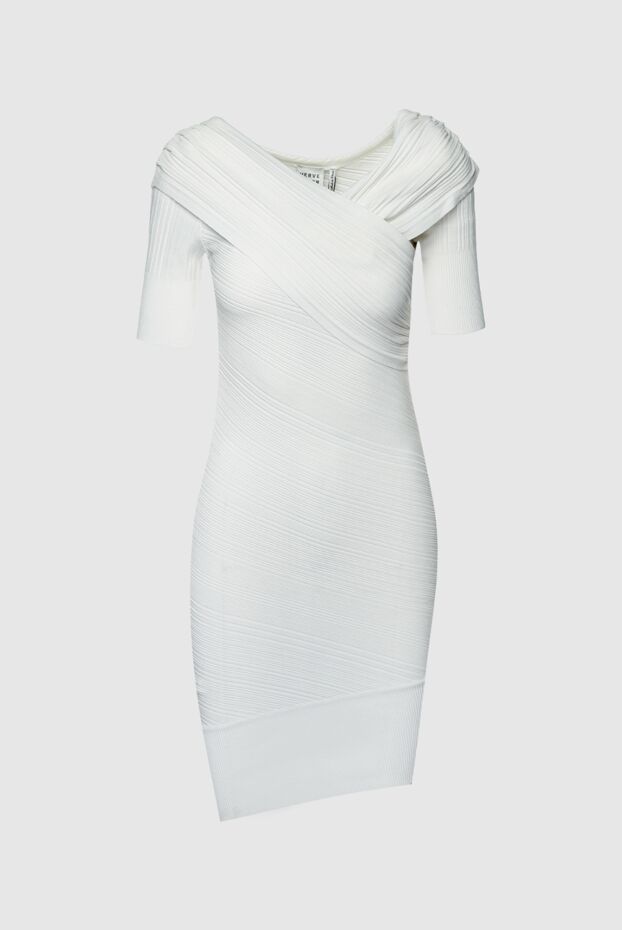 Herve Leger woman white viscose and polyester dress for women buy with prices and photos 158582 - photo 1