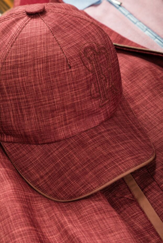 Stefano Ricci red cashmere and silk cap for men 158613 - photo 2
