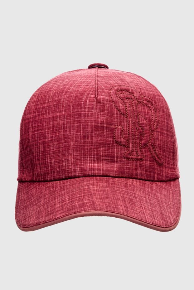 Stefano Ricci red cashmere and silk cap for men 158613 - photo 1