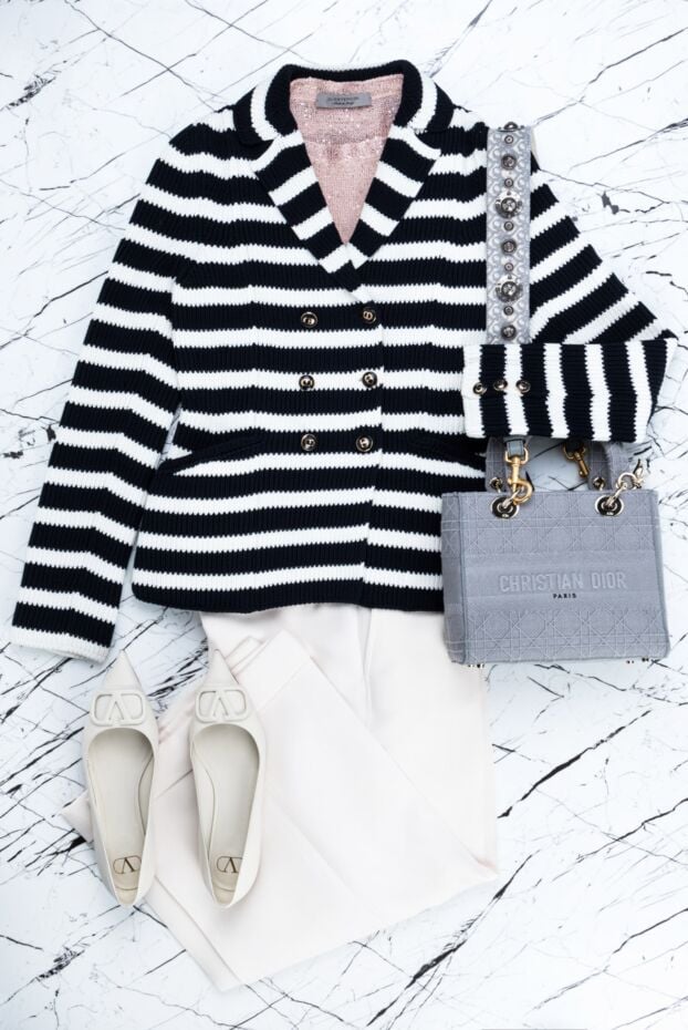 Dior black cotton cardigan for women 158628 - photo 2