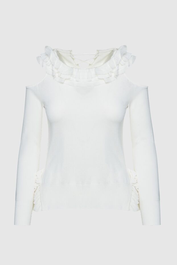 Ermanno Scervino woman white cotton blouse for women buy with prices and photos 158699 - photo 1