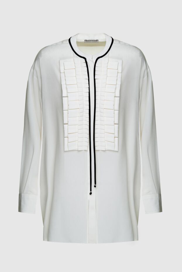 Ermanno Scervino woman white silk blouse for women buy with prices and photos 158703 - photo 1