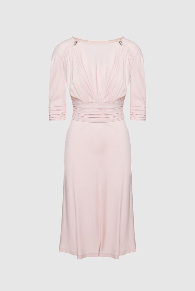 Ermanno Scervino pink acetate and viscose dress for women 158716 - photo 1