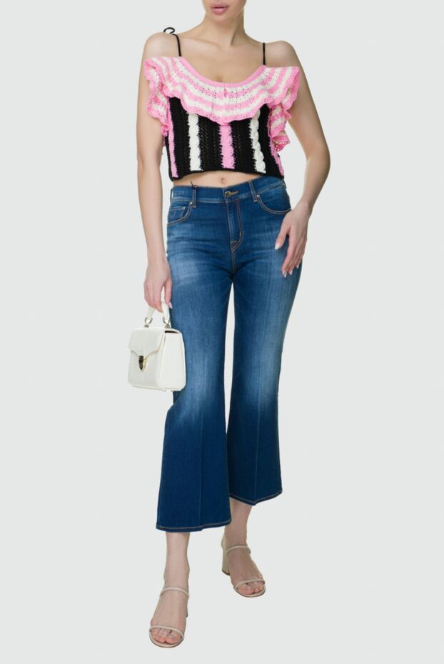 MSGM woman women's pink cotton top buy with prices and photos 158888 - photo 2