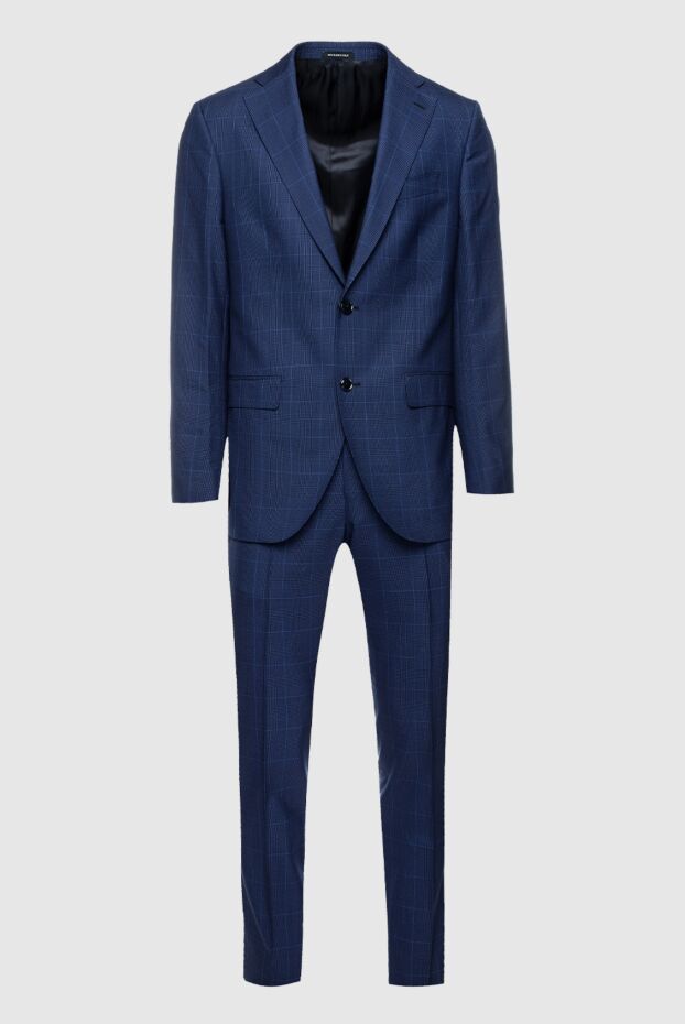 Sartoria Latorre man men's suit made of wool, blue buy with prices and photos 158925 - photo 1