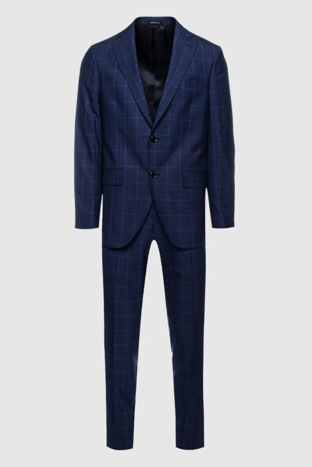Sartoria Latorre smooth wool suit with a two-button jacket and slits at the back 158937 - photo 1