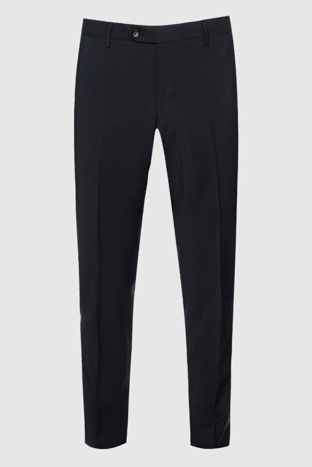 Cesare di Napoli man black wool trousers for men buy with prices and photos 158993 - photo 1