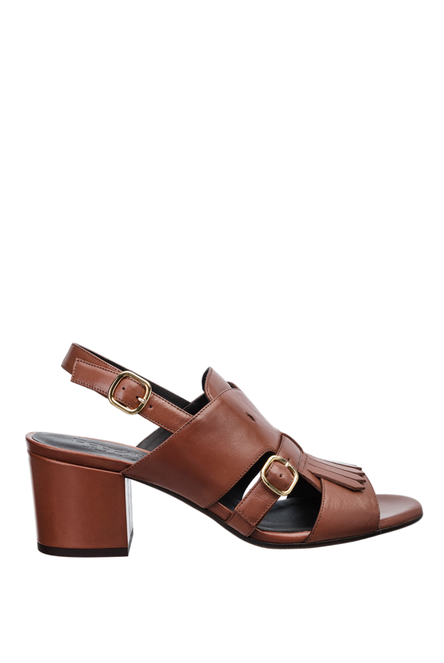 Doucal`s woman brown leather sandals for women buy with prices and photos 159017 - photo 1