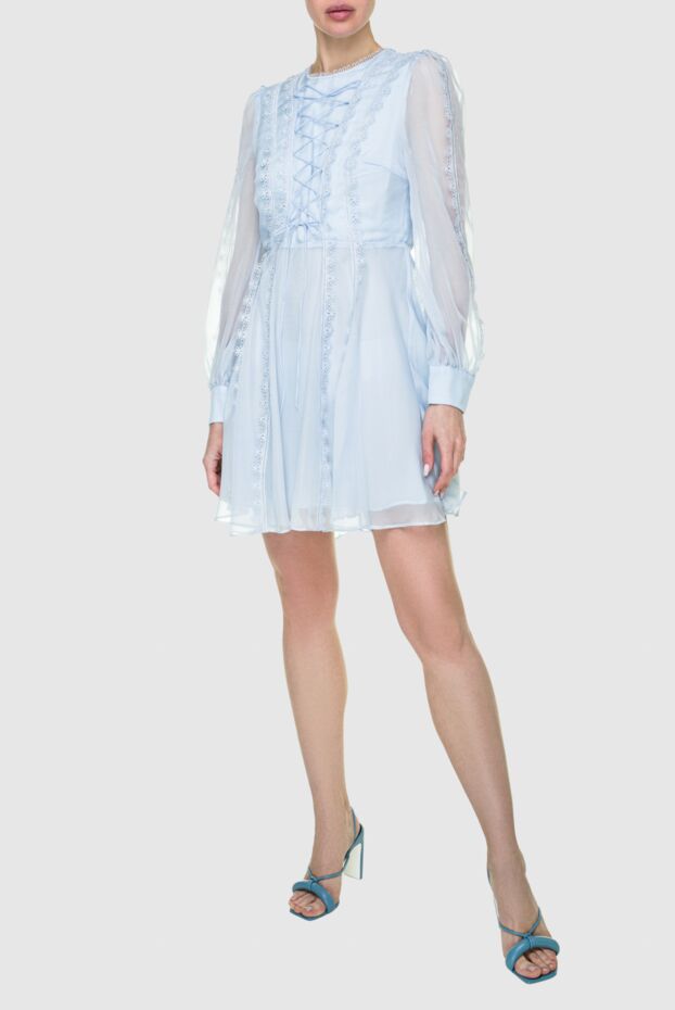 Fleur de Paris woman blue polyester dress for women buy with prices and photos 159095 - photo 2