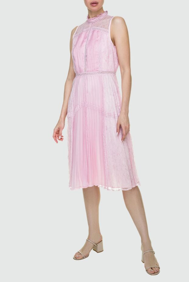 Fleur de Paris woman pink polyester dress for women buy with prices and photos 159097 - photo 2