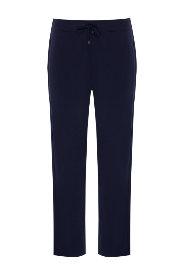 Tonet women's cotton straight-leg blue pants 159125 - photo 1