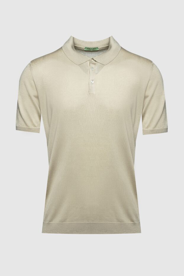 Dalmine man beige silk polo for men buy with prices and photos 159139 - photo 1