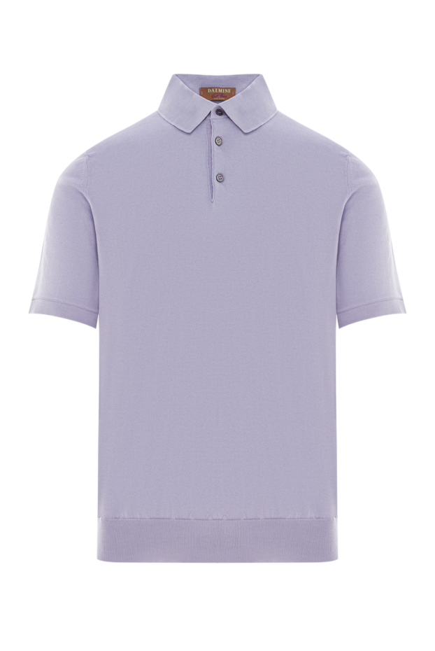 Dalmine lavender fine cotton jersey polo shirt (markdown) 196556 - photo 1