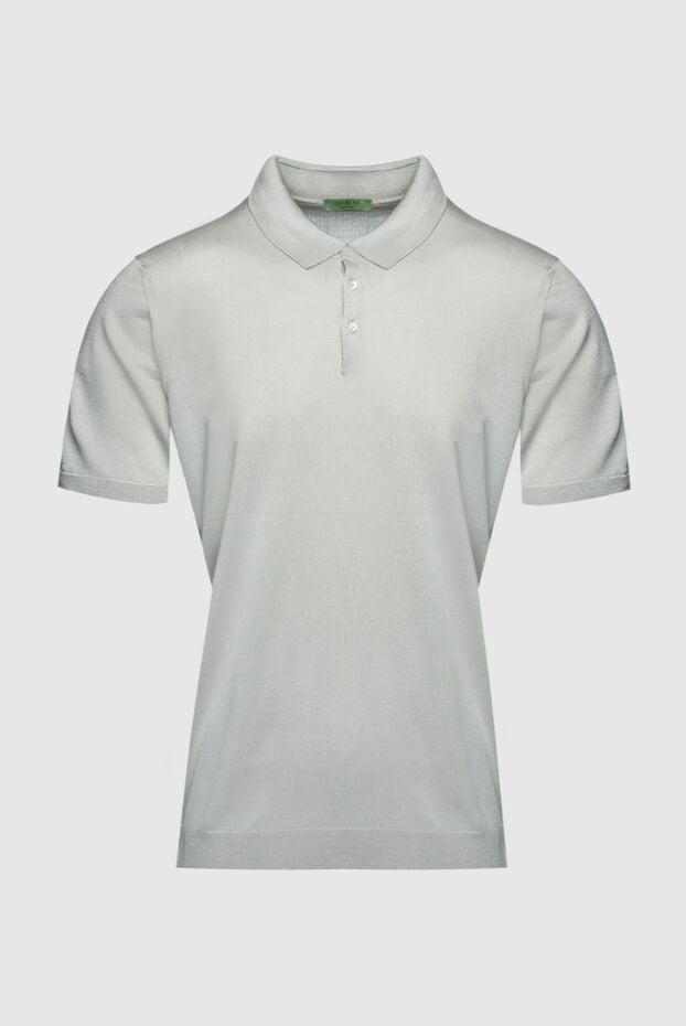 Dalmine cotton polo shirt with short sleeves and classic cut 159165 - photo 1