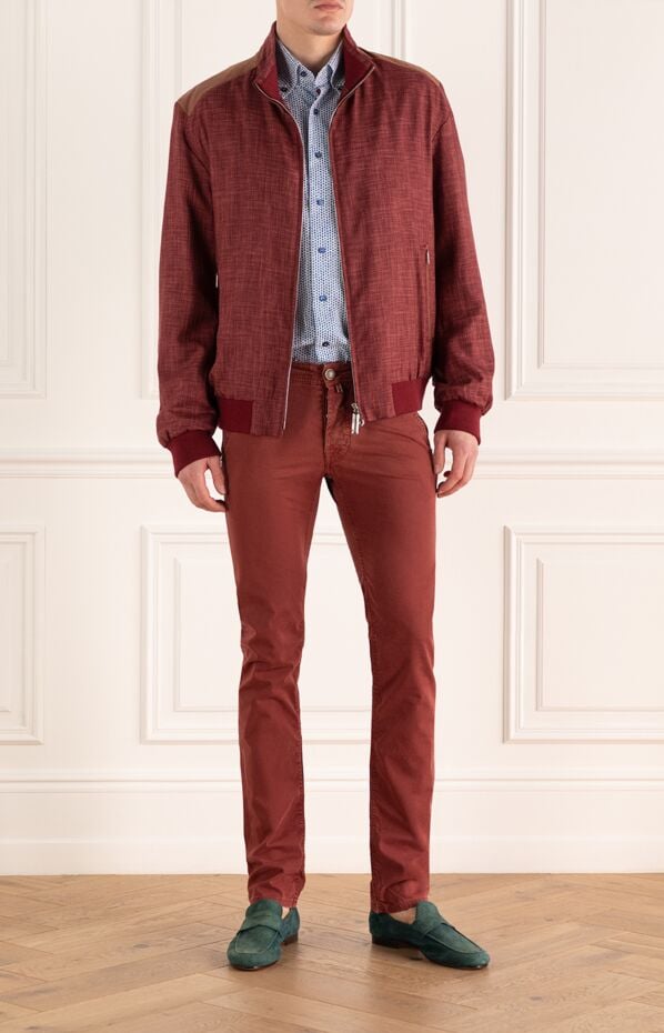 Stefano Ricci red silk jacket for men 159247 - photo 3