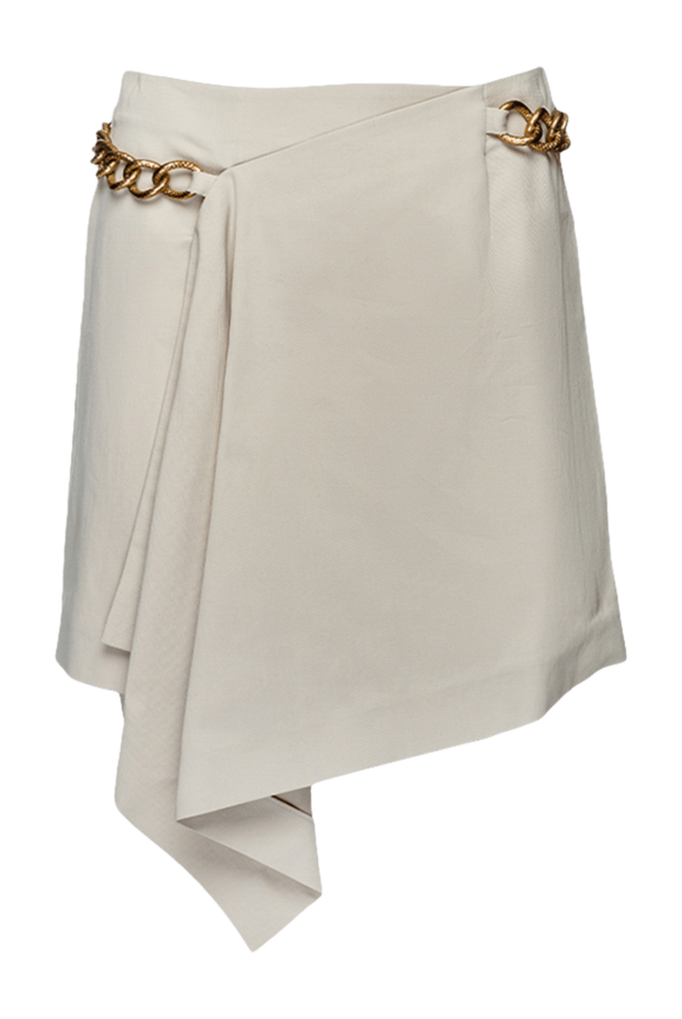 Givenchy mini skirt with hand-painted lettering effect in soft cotton 159268 - photo 1