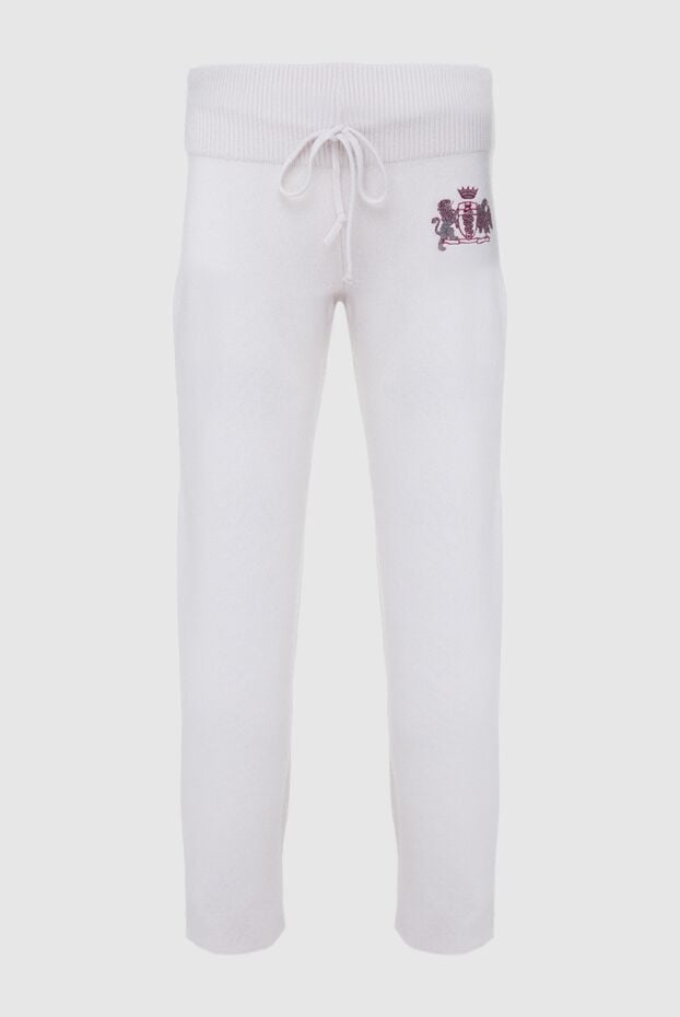 Massimo Sforza cashmere sports pants for men white 159294 - photo 1