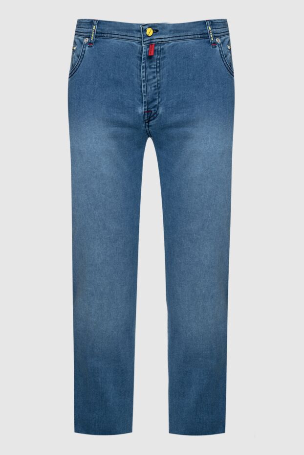 Kiton мужские джинсы из хлопка синие мужские купить с ценами и фото 159331 - фото 1