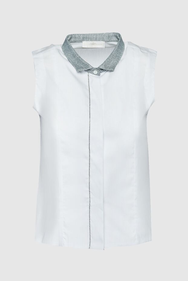 Rocco Ragni woman white cotton and polyester blouse for women buy with prices and photos 159348 - photo 1