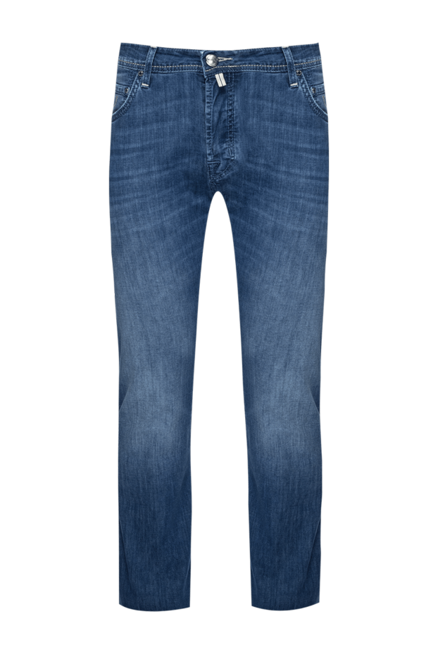 Jacob Cohen men's blue jeans with a slight distressed effect 159360 - photo 1