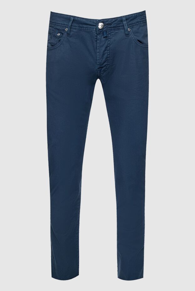 Jacob Cohen чоловічі джинси з бавовни сині чоловічі купити фото з цінами 159368 - фото 1