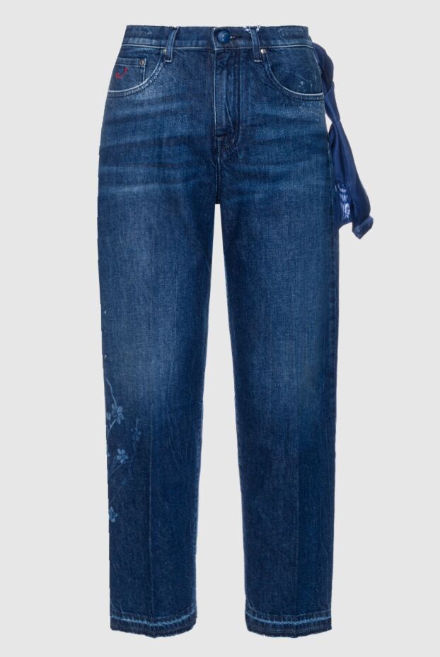 Jacob Cohen woman blue cotton jeans for women buy with prices and photos 159524 - photo 1