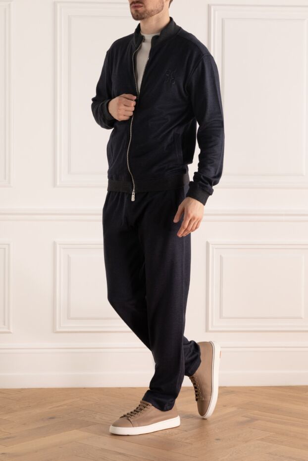 Billionaire man gray men's silk sports suit buy with prices and photos 159550 - photo 2