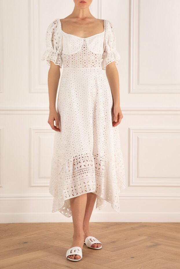 Charo Ruiz white lace dress female 159579 - photo 2