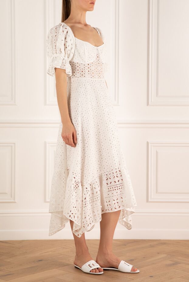 Charo Ruiz white lace dress female 159579 - photo 3