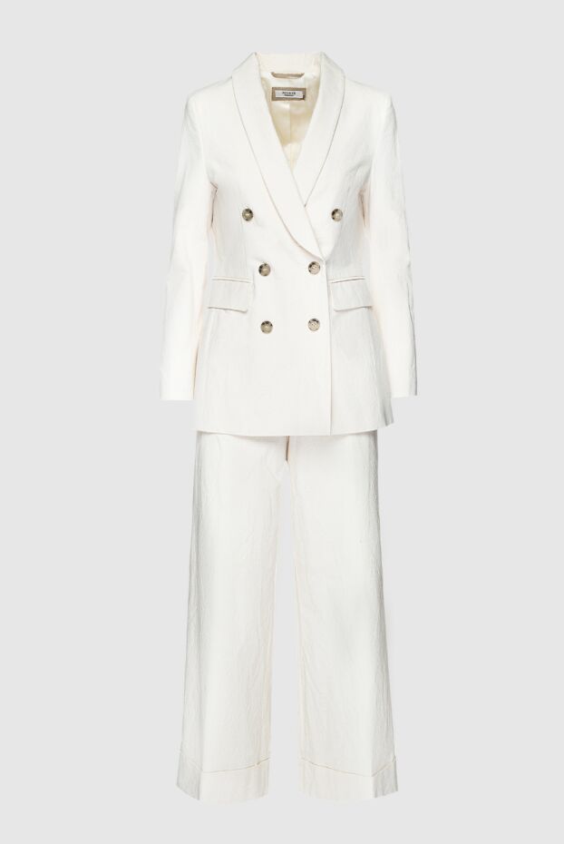 Peserico woman women's white trouser suit buy with prices and photos 159651 - photo 1