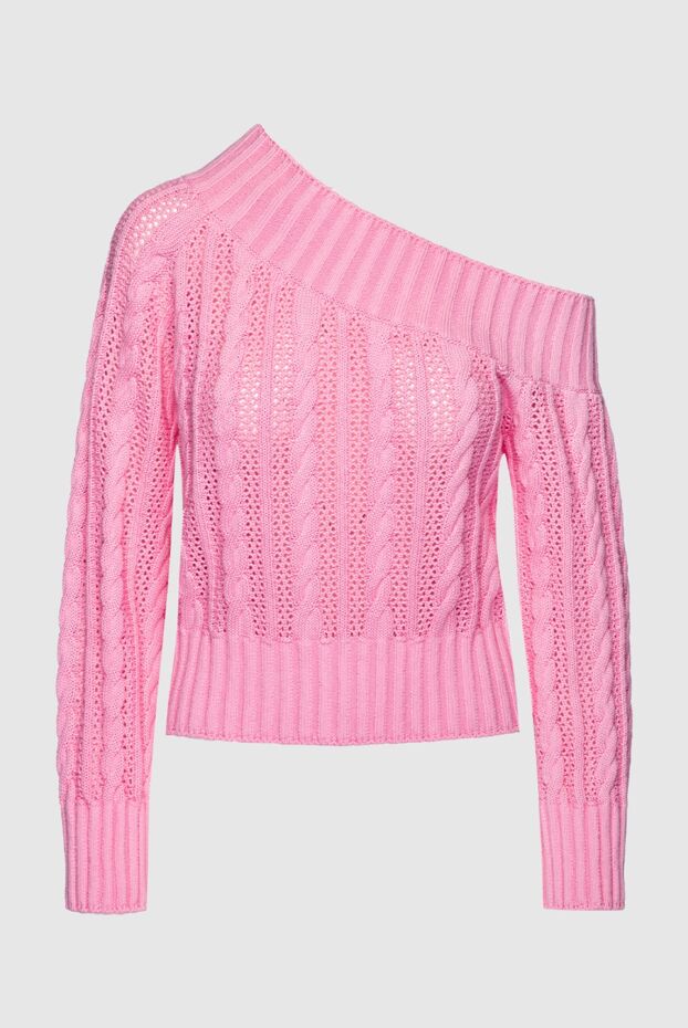 MSGM woman pink cotton jumper for women buy with prices and photos 159679 - photo 1