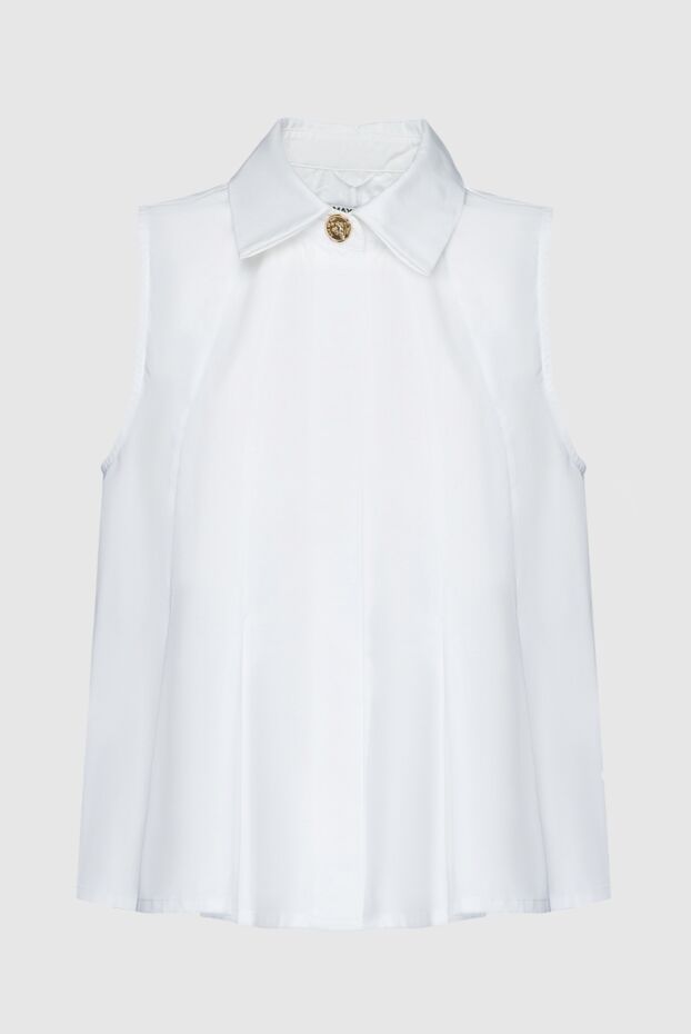 Max&Moi женские блуза из хлопка белая женская купить с ценами и фото 159708 - фото 1